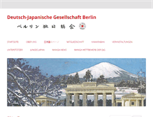 Tablet Screenshot of djg-berlin.de